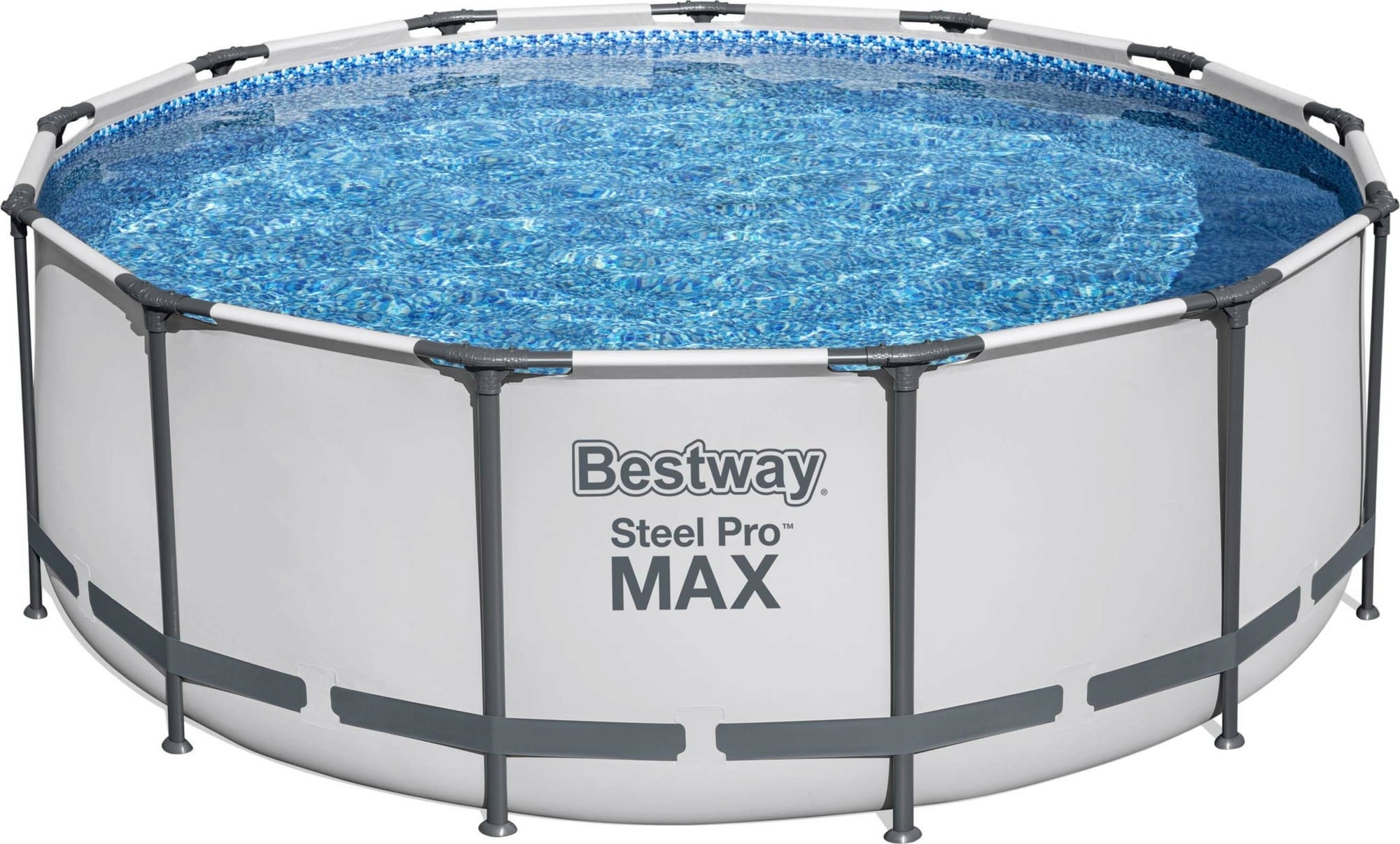 Frame Pool Komplett-Set Steel Pro MAX™ Ø 396 x 122 cm inkl. Filterpumpe