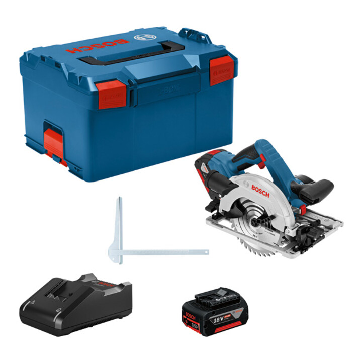 Bosch Akku-Kreissäge GKS 18V-57 G mit 2 x 4