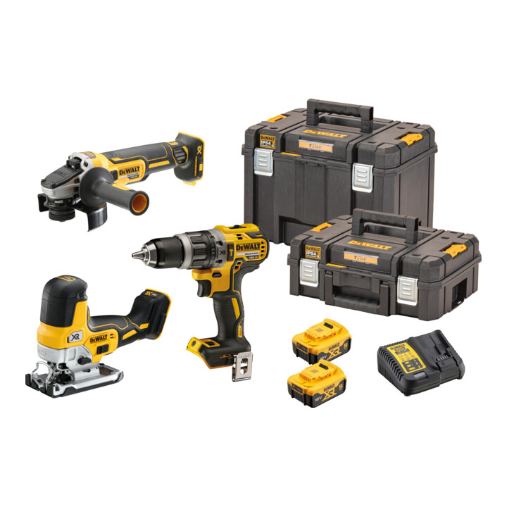 DEWALT Akku-Schlagbohrschrauber-Set 18V / 5Ah DCD 796