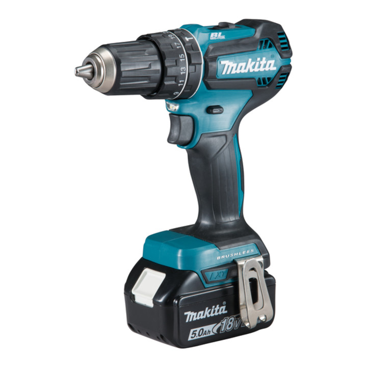 Makita Akku-Schlagbohrschrauber 18V mit 2 Akkus 5
