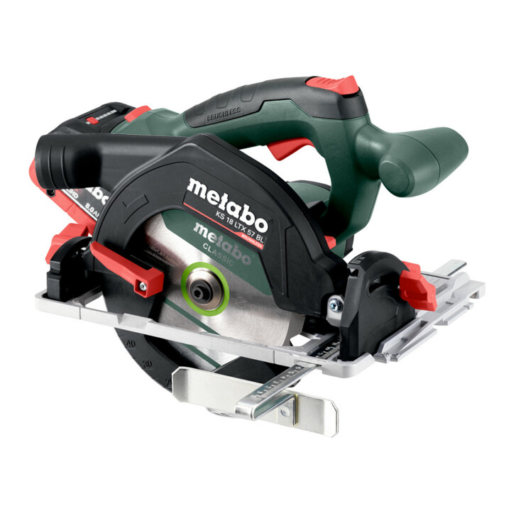 Metabo Akku-Handkreissäge KS 18 LTX 57 BL (611857810) metaBOX 340