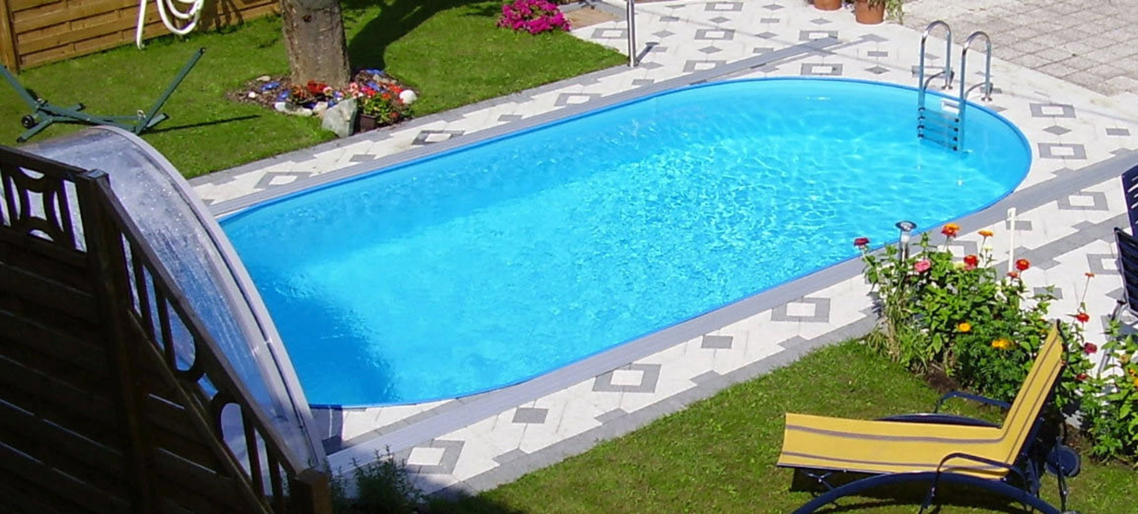 Styria Pool Oval 623 x 360 x 150 cm